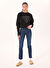 Levis Koyu Mavi Kadın Straight Denim Pantolon 724 HIGH RISE STRAIGHT GONE BABY 