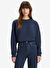 Levis Mavi Kadın Bisiklet Normal Düz Sweatshirt EVERYDAY SWEATSHIRT NAVY BLAZER FLE 