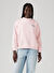Levis Pembe Kadın Bisiklet Normal Baskılı Sweatshirt GR EVERYDAY CREW CREW COLORING BOOK 
