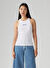 Levis Beyaz Kadın Normal Baskılı T-Shirt GRAPHIC GEMINI TANK TANK SERIF 1873