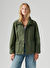 Levis Yeşil Kadın Normal Düz Ceket KARLIE UTILITY JACKET DEEP DEPTHS 