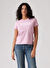 Levis Pembe Kadın Normal Baskılı T-Shirt THE PERFECT TEE ALONA FLORAL BW FIL