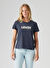 Levis Mavi Kadın Normal Baskılı T-Shirt THE PERFECT TEE FLOWER FIELD HL LOG