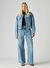 Levis Mavi Kadın Straight Denim Pantolon XL STRAIGHT TR THANKS FRIEND 