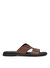 Tommy Hilfiger Kahverengi Erkek Deri Terlik PREMIUM HILFIGER SLIPON LH SAND