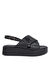Tommy Hilfiger Siyah Kadın Deri Sandalet FW0FW08808