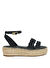 Tommy Hilfiger Siyah Kadın Deri Sandalet FW0FW08496