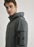 Mavi Yeşil Erkek Kapüşon Slim Fit Düz Mont M0110562-71598_KAPÜŞONLU CEKET 