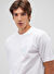 Mavi Beyaz Erkek Loose Fit Baskılı T-Shirt M0612350-620_MAVİ BASKILI TİŞÖRT 