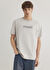 Mavi Gri Erkek Loose Fit Baskılı T-Shirt M0612522-70074_MAVİ BASKILI TİŞÖRT