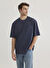 Mavi Gri Erkek Loose Fit Düz T-Shirt M0612502-82183_CEPLİ TİŞÖRT 