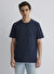 Mavi Gri Erkek Regular Fit T-Shirt M0612736-82183_KISA KOL TİŞÖRT