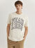 Mavi Bej Erkek Loose Fit Baskılı T-Shirt M0612475-70055_FEARLESS TİŞÖRT 