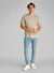 Calvin Klein Jeans Bej Erkek T-Shirt J30J325649PAH MONOLOGO TEE