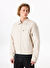 Calvin Klein Jeans Kırık Beyaz Erkek Ceket Standart Ceket J30J326713PDH ZIP JACKET 