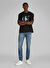 Calvin Klein Jeans Siyah Erkek T-Shirt J30J327483BEH PHOTO MONOGRAM TEE