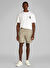 Calvin Klein Jeans Gri Erkek Kargo Şort J30J327376PFQ WASHED CARGO SHORT