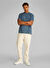 Calvin Klein Jeans Mavi Erkek T-Shirt J30J327494CK1 CK APPLIQUE TEE
