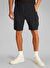 Calvin Klein Jeans Siyah Erkek Sweat Şort J30J327284BEH WOVEN LABEL SHORT