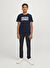 Jack & Jones Lacivert Erkek Çocuk Baskılı T-Shirt 12152730