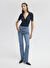 Mavi Açık Mavi Kadın Yüksek Bel Flare Denim Pantolon M101437-86450_BLISS