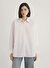 Mavi Pembe Kadın Klasik Oversize Gömlek M1210887-70989_UZUN KOLLU GOMLEK