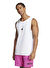 Adidas Beyaz Erkek Normal Düz Atlet JE8984 M SL TANK