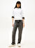 Tommy Jeans Beyaz Kadın Kapüşon Normal Sweatshirt DW0DW19958YBR