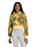 Adidas Turuncu Kadın Kapüşon Regular Fit Desenli Sweatshirt JD6282 FARM HOODIE