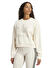 adidas JC8329 SNAKE CREW Krem Yuvarlak Yaka Loose Fit Kadın Sweatshirt