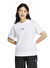adidas JC5944 W SL SJ T  Beyaz Yuvarlak Yaka Regular Fit   T-Shirt