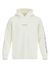 Guess Z4BQ03KAIJ1G018 DALIM OVER HOODED Beyaz Kapüşon Yaka Standart Fit Desenli Erkek Sweatshirt
