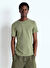 American Vintage Haki Erkek Standart T-Shirt MBYSA18BE25RIVE