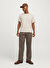 Jack & Jones Bej Erkek Normal T-Shirt 12151955_JJECORP LOGO TEE SS O-NECK 