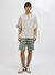 Jack & Jones Yeşil Erkek Normal Bermuda Şort 12165892_JPSTRICK ORIGINAL SHORT MI