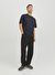 Jack & Jones Lacivert Erkek Bisiklet YakaRahat Kalıp T-Shirt 12234746_JJESTAR JJ TEE SS NOOS