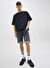 Jack & Jones Siyah Erkek Normal Denim Şort 12269501_JJIRICK JJICON I.K. SHORTS