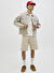 Jack & Jones Bej Erkek Bol Kesim Kargo Şort 12272797_JPSTTONY CARPENTER SHORTS