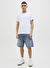 Jack & Jones Mavi Erkek Bol Kesim Denim Şort 12269533_JJITONY JJORIGINAL SHORTS
