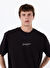 Jack & Jones Siyah Erkek Oversize T-Shirt 12273211_JCOCHROME SILVER PRINT TEE