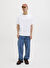 Jack & Jones Beyaz Erkek Bol Kesim T-Shirt 12273388_JORMARRAKESH SKETCH TEE SS
