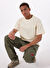 Jack & Jones Ekru Erkek Bol Kesim T-Shirt 12277181_JORACAPULCO MINIMAL BRANDI