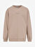 Jack & Jones Bej Erkek Bisiklet Rahat Sweatshirt 12269375_JJTAKA SWEAT CREW NECK