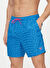 Guess Mavi Erkek Desenli Şort Mayo SWIMTRUNK MEDIUM GUE