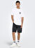 Only & Sons Siyah Erkek Rahat Taşlamalı Denim Şort ONSEDGE BLACK 2047 TAI DNM SHORTS N