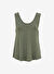 American Vintage Haki Kadın Bol Kesim T-Shirt SON29GE25_TORTUE VINTA