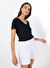 American Vintage Siyah Kadın Oversize T-Shirt JAC51E25NOIR_NOIR