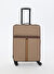 Guess Bej Unisex Çekçekli Sert Valiz NAPOLI TRAVEL - P1402