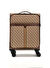 Guess Kahve - Bej Unisex 39x56x20 cm Çekçekli Sert Valiz NAPOLI TRAVEL - P5101