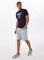 Guess Jeans Erkek Regular Fit Desenli Denim Şort M4YD37D5M51GAL1 GJ REGULAR DENIM S